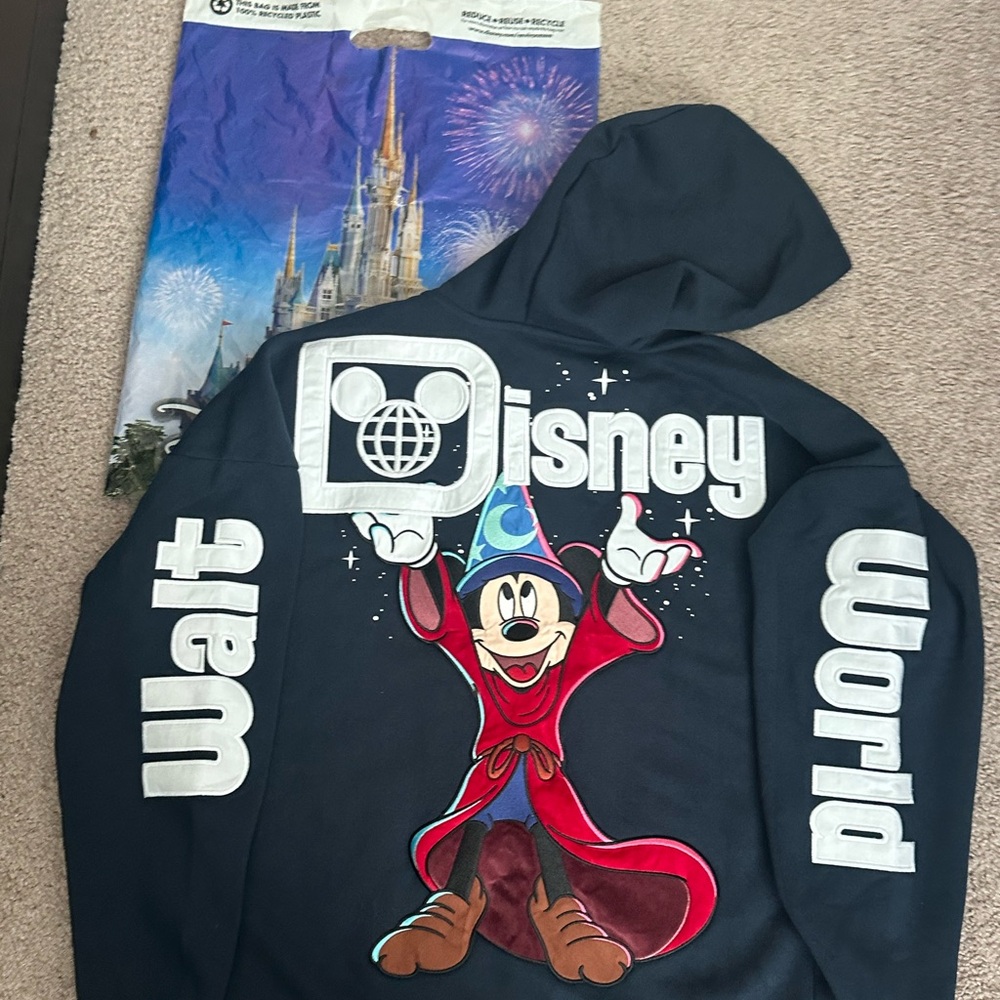 Sorcerer Mickey Walt Disney World 2025 Hoodie limited edition